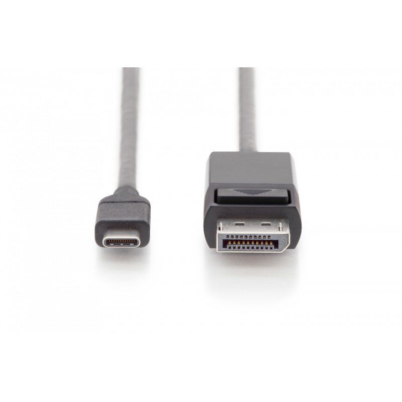 Cable Digitus USB-C to DisplayPort 2m black