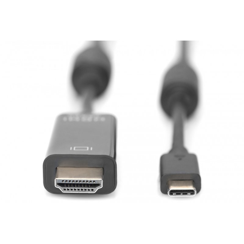 Cable Digitus USB-C to HDMI A 2m black