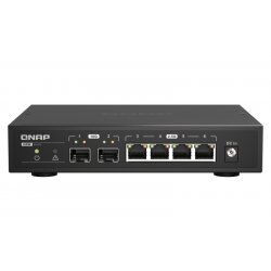 QNAP QSW-2104-2S commutateur réseau Non-géré 2.5G Ethernet Noir