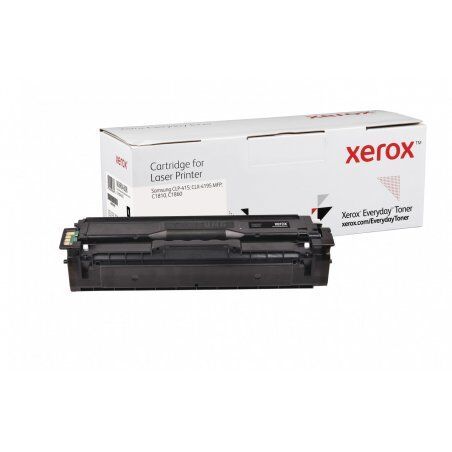 Everyday Black Toner compatible with Samsung CLT-K504S, Standard Yield