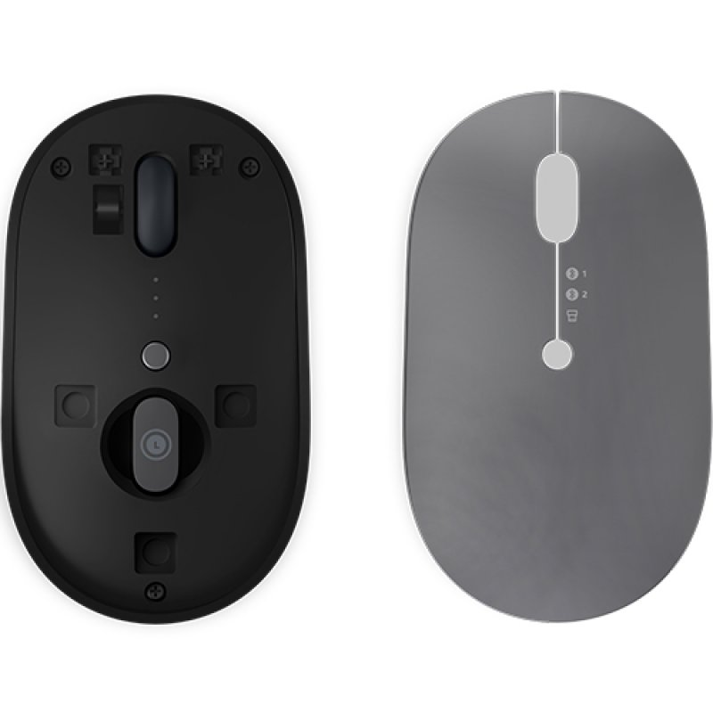 Lenovo Go Multi-Device mouse Ambidextrous RF Wireless + Bluetooth Optical 2400 DPI