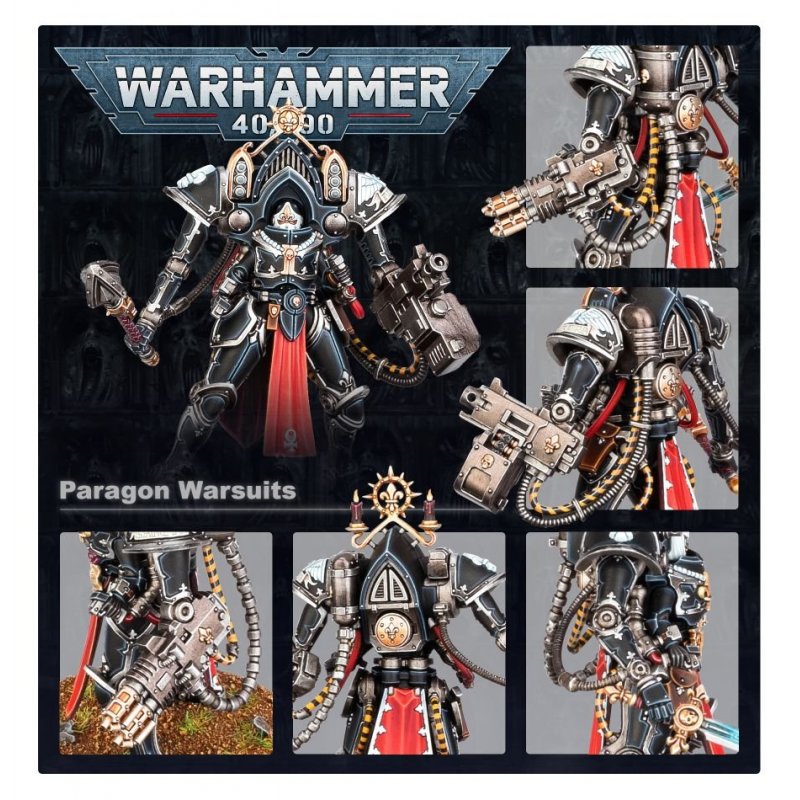 Warhammer 40k - Adepta Sororitas Exo-Harnais Parangon