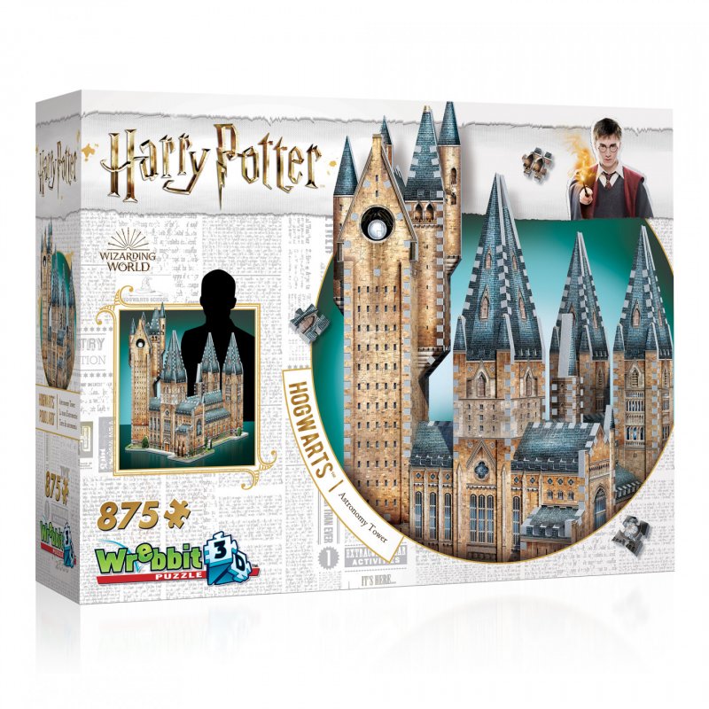 Puzzle 3D - Harry Potter : Poudlard La tour d'astronomie (875 pièces)