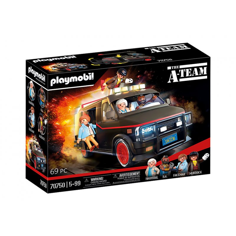 MOVIE CARS - Fourgon de L'agence tous Risques 'PLAYMOBIL'