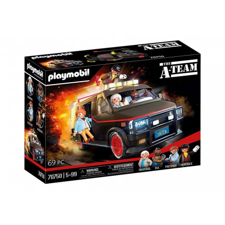 MOVIE CARS - Fourgon de L'agence tous Risques 'PLAYMOBIL'