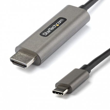 StarTech.com Câble USB C vers HDMI 4K 60Hz HDR10 2m - Câble Adaptateur Vidéo Ultra HD USB Type-C vers HDMI 4K 2.0b - 