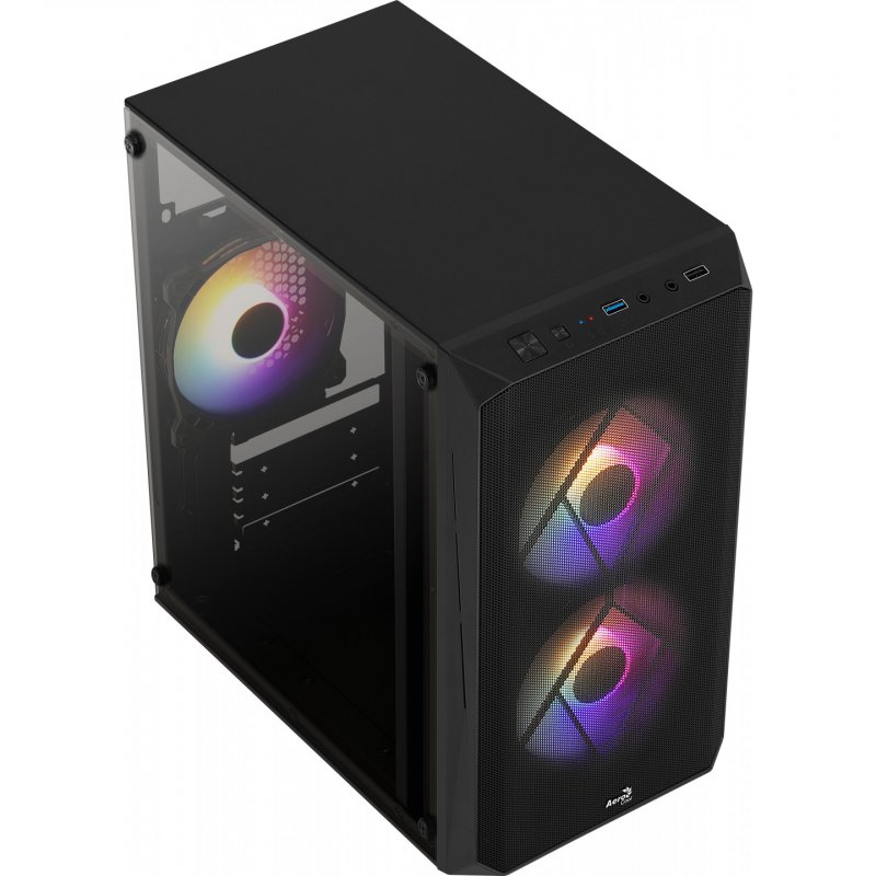 Aerocool CS107V2 unité centrale Mini Tower Noir