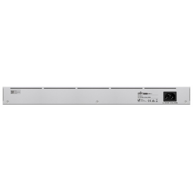 UniFi USW-24 - Managed - L2 - Gigabit Ethernet (10/100/1000) - Power over Ethernet (PoE) - Rack-Einbau