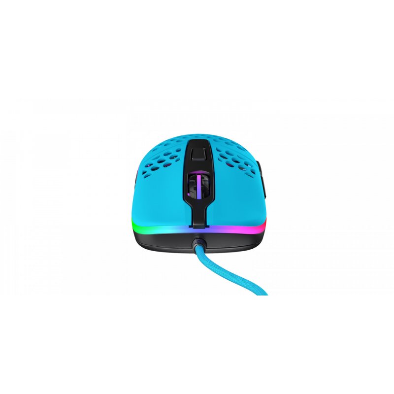 Xtrfy compatible M42 RGB Gaming Maus - hellblau