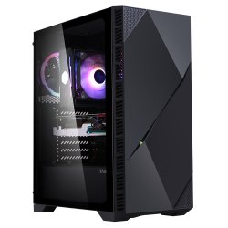Zalman compatible Z3 Iceberg Midi-Tower - schwarz