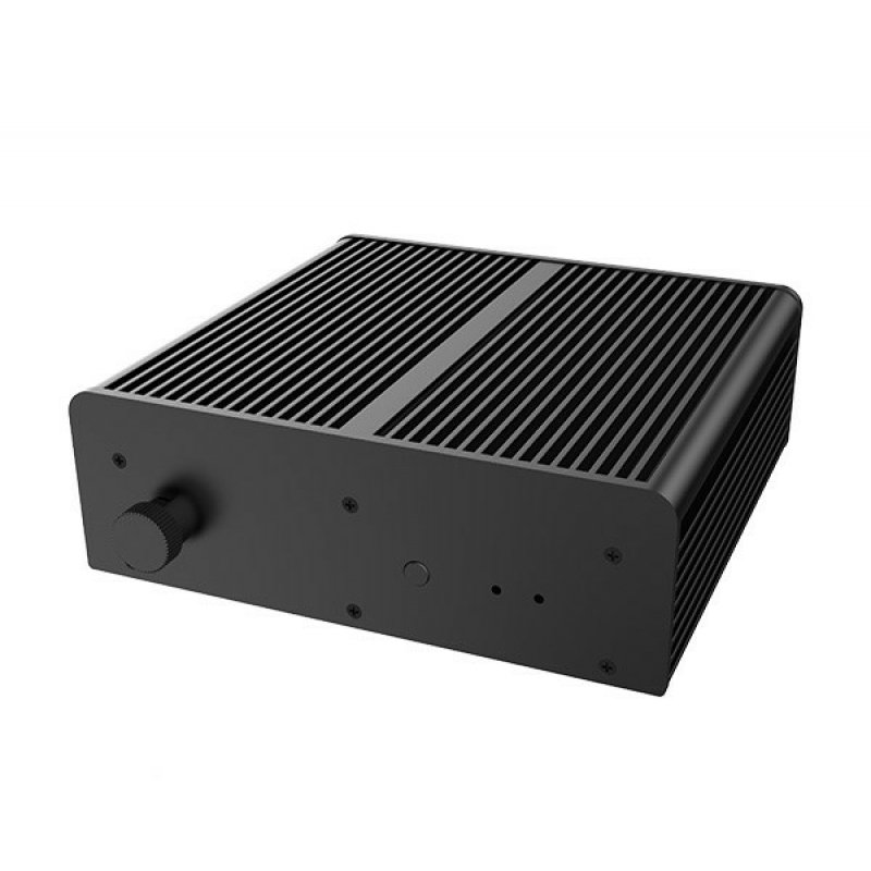 Akasa compatible Fanless Pascal PX IP65 UCFF-Gehäuse (Intel NUC), wasserdicht - schwarz