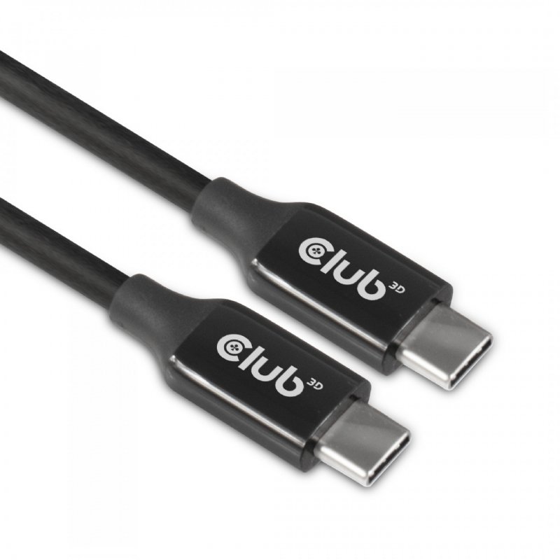 Club 3D compatible USB-C Kabel, bidirektional, USB 3.1 (10 Gbit/s), 60 W Power Delivery - 5 m