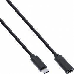 InLine 35772 câble USB 2 m USB 3.2 Gen 2 (3.1 Gen 2) USB C Noir