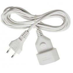Brennenstuhl 1161670 câble électrique Blanc 5 m