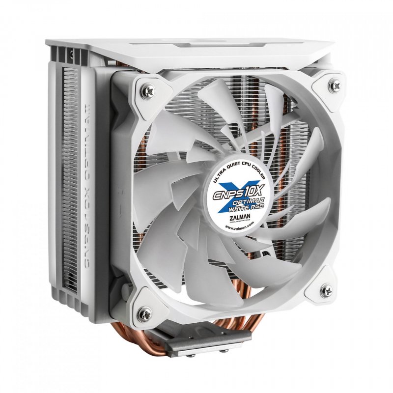 Zalman CNPS10X OPTIMAII, 120mm RGB PWM Fan / RGB Spectrum1,350 -2,100RPM uPWM / 18 -28.0dBA, Intel LGA 2066, 2011-V3 115