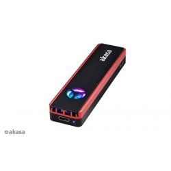 Akasa compatible Vegas SSD Mate, M.2 SATA/NVMe SSD to USB3.2 Gen2