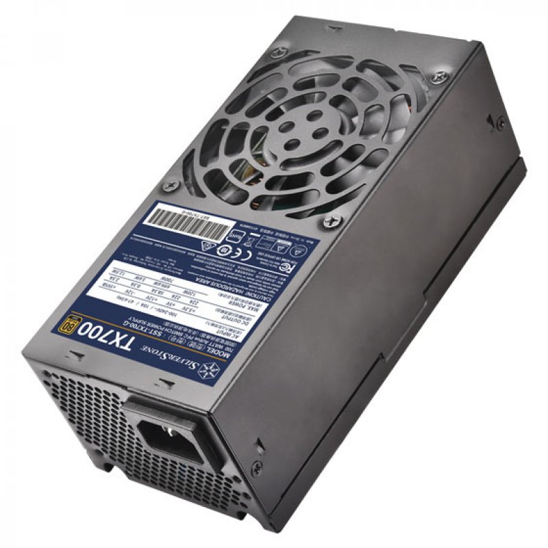 Silverstone TX700 Gold unité d'alimentation d'énergie 700 W 20+4 pin ATX TFX Noir