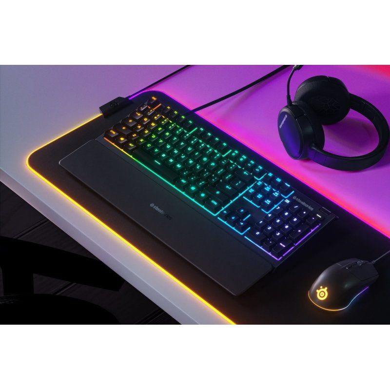 Steelseries Apex 3 clavier USB Noir
