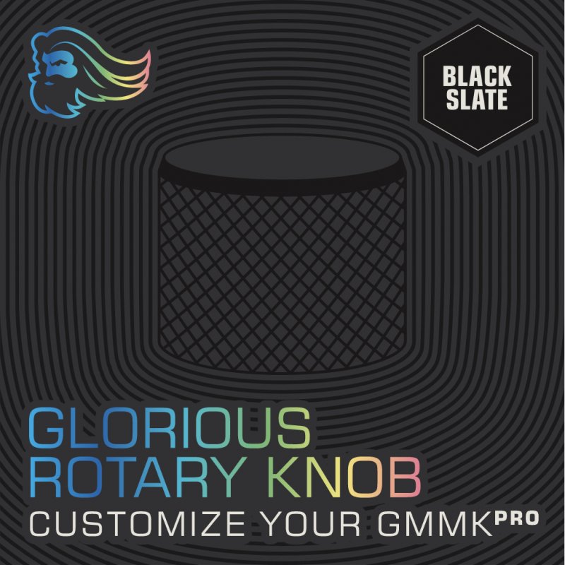 Glorious PC Gaming Race compatible GMMK PRO Rotary Knob - schwarz
