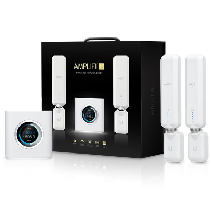 AmpliFi HD routeur sans fil Gigabit Ethernet Bi-bande (2,4 GHz / 5 GHz) Blanc