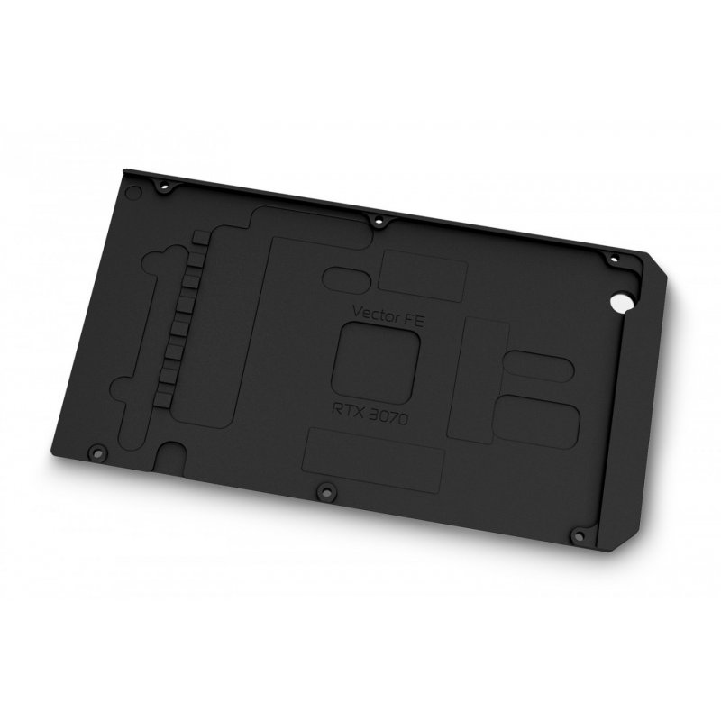 EK Water Blocks compatible EK-Quantum Vector FE RTX 3070 Backplate - schwarz
