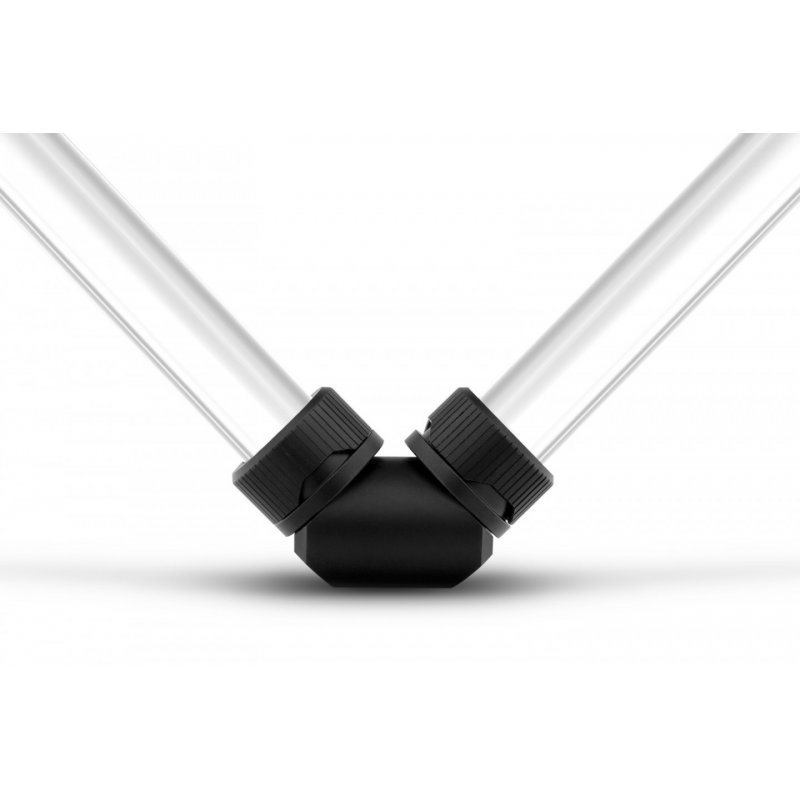 EK Water Blocks compatible EK-Quantum Torque Adapter 90 Grad G1/4 Zoll IG auf G1/4 Zoll IG - schwarz