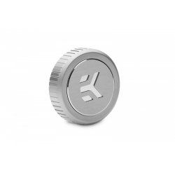 EK Water Blocks compatible EK-Quantum Torque Verschlussstopfen G1/4 Zoll - mit EKWB Logo, Satin Titanium