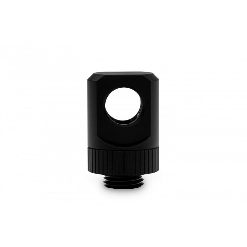 EK Water Blocks compatible EK-Torque Adapter T-Splitter G1/4 Zoll AG auf 2x G1/4 Zoll IG - drehbar, schwarz