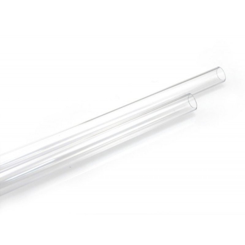 XSPC compatible PETG Tube 14/10mm, 50cm 2er-Pack - clear