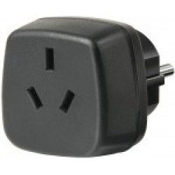 Brennenstuhl Travel Adapter Australia, China/earthed power adapter/inverter Black