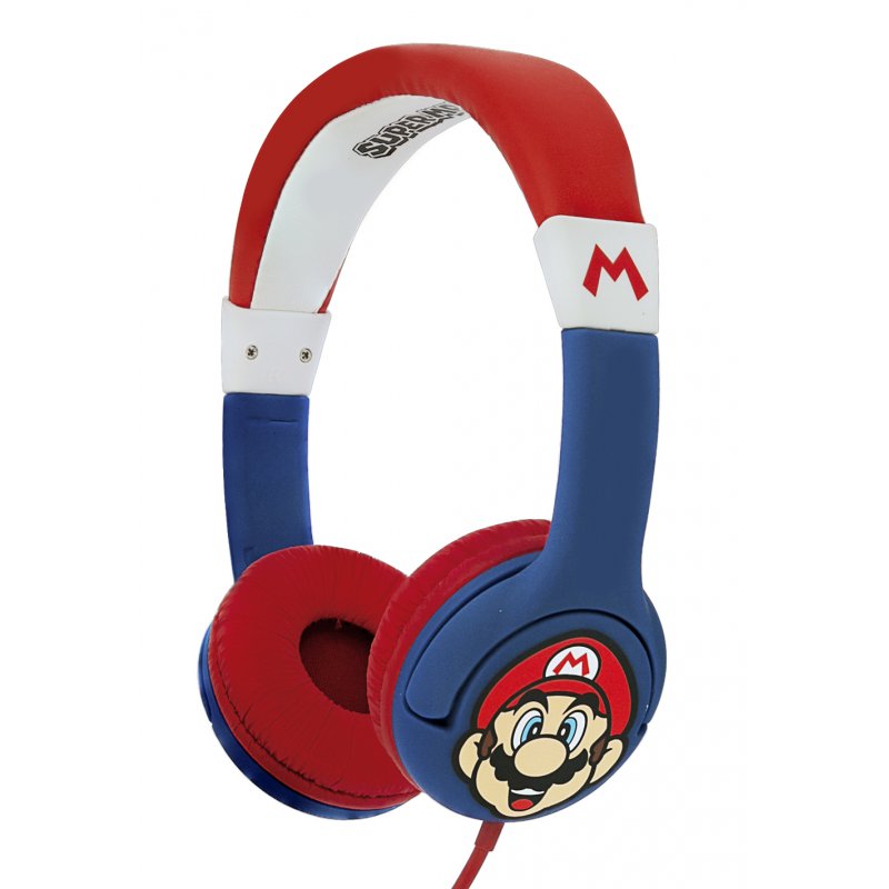 NINTENDO - Casque Audio OTL 3-7 Junior 85db - Super Mario