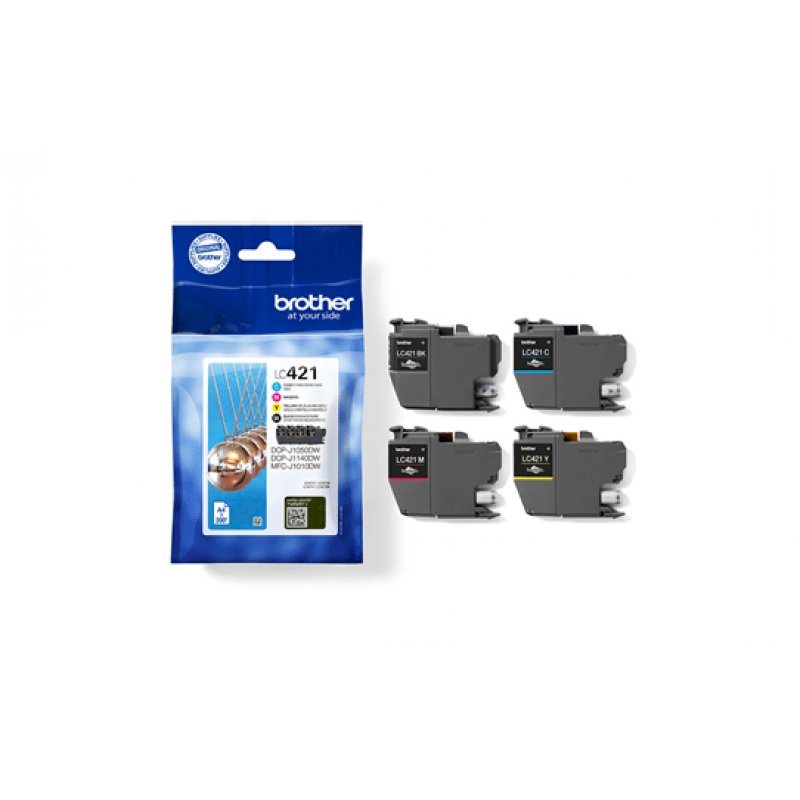 BROTHER 200-page 4pack ink cartridge