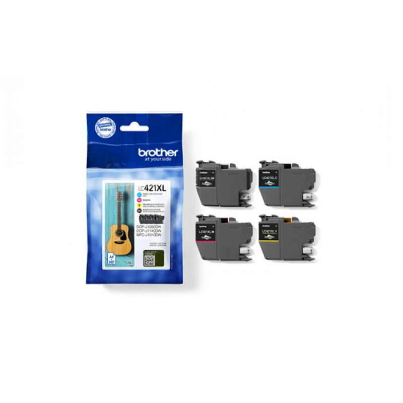 BROTHER 500-page 4pack ink cartridge