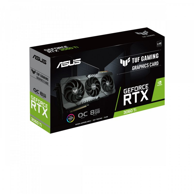 ASUS TUF Gaming TUF-RTX3060TI-O8G-V2-GAMING NVIDIA GeForce RTX 3060 Ti 8 GB GDDR6