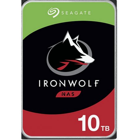 Seagate IronWolf ST10000VN000 disque dur 3.5" 10 To Série ATA III