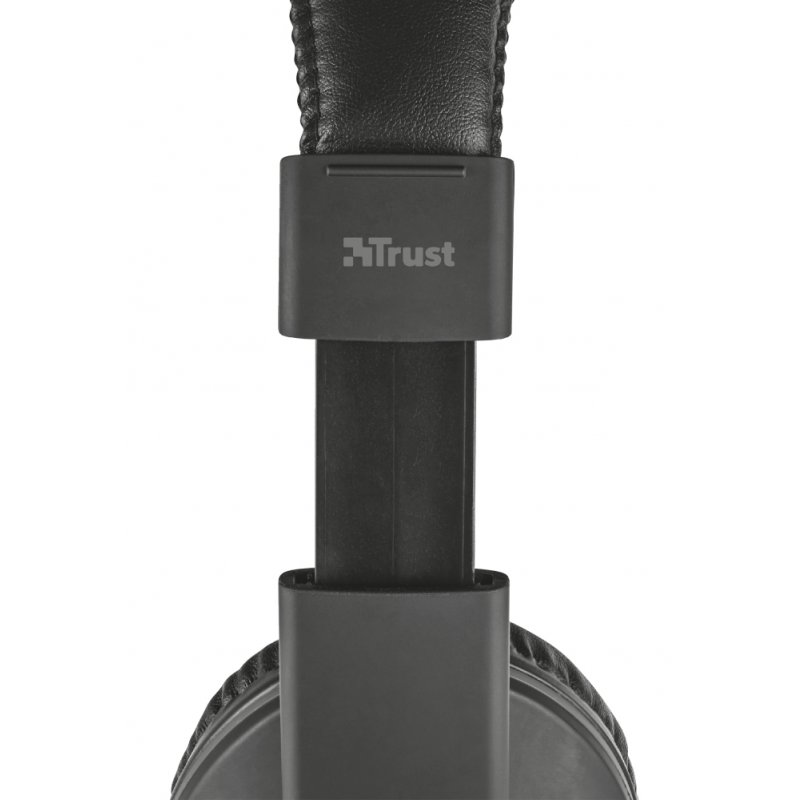 Trust 21662 headphones/headset Wired Head-band Calls/Music Black
