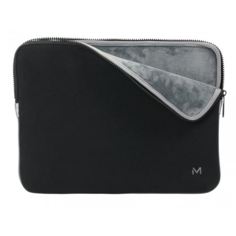Mobilis 049016 notebook case 35.6 cm (14") Sleeve case Black, Grey