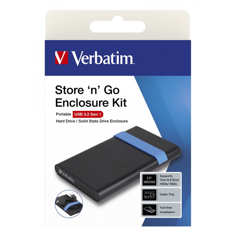 Verbatim compatible Store´n´Go Enclosure Kit 2.5"