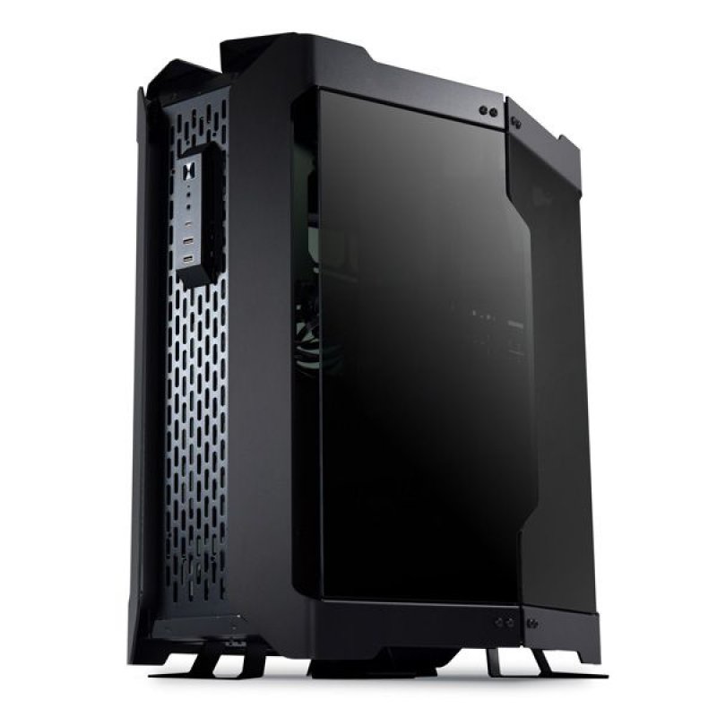 Lian Li TR-01X unité centrale Midi Tower Noir, Argent