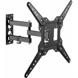 VISION compatible Dsply Wall Arm VESA 400x400 Black