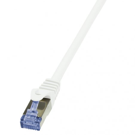 LogiLink 20m Cat.6A 10G S/FTP câble de réseau Blanc Cat6a S/FTP (S-STP)