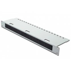 Digitus Panneau de passe-câbles avec joint balai pour armoires de 483 mm (19 po), 1 UH