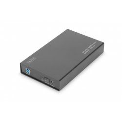 Digitus Boîtier de 3,5 po pour disque SSD/disque dur, SATA 3 - USB 3.0