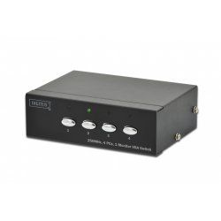 Digitus VGA Switch 4 PCs, 1 Monitor
