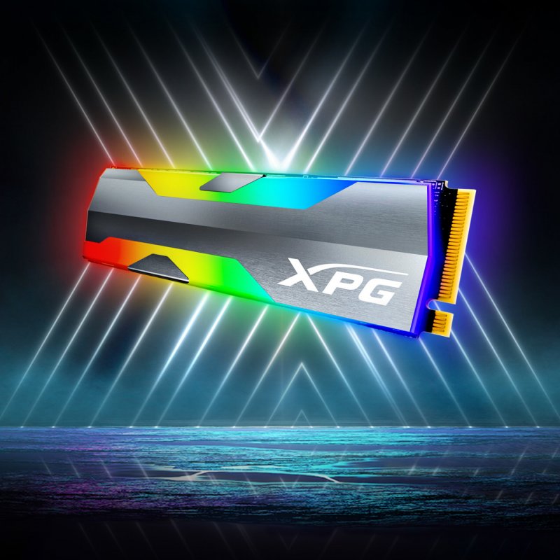 ADATA XPG Spectrix S20G RGB - Solid-State-Disk - 500 GB - PCI Express 3.0 x4 (NVMe)