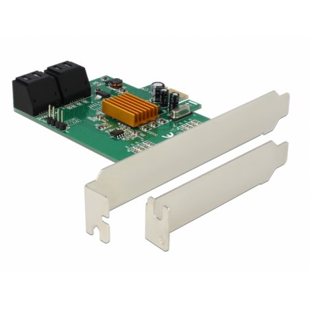 Delock compatible - Speicher-Controller - SATA 6Gb/s - PCIe 2.0 x1