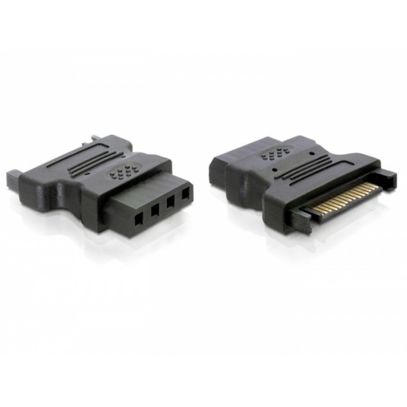 Delock compatible Netzteil - SATA-Stromstecker bis interne Stromversorgung, 4-polig