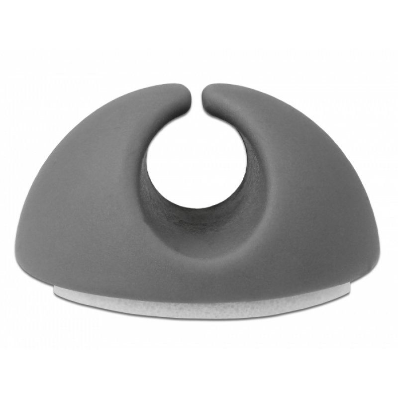 DeLOCK 18291 cable organizer Cable holder Grey, White 6 pc(s)