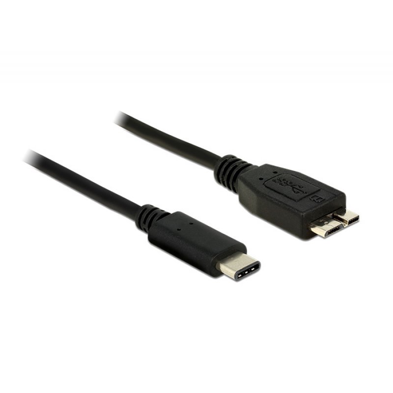 Delock compatible USB Typ-C-Kabel - Micro-USB Type B bis USB-C - 1 m