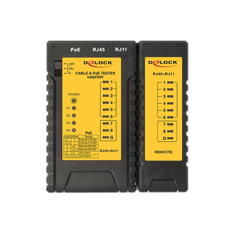 Delock compatible Netzwerktester
